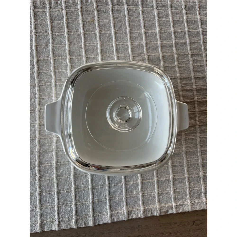 Vintage Corning Ware Blue Cornflower Casserole Set 1QT P1B & 1.5QT P1 1/2B Lids